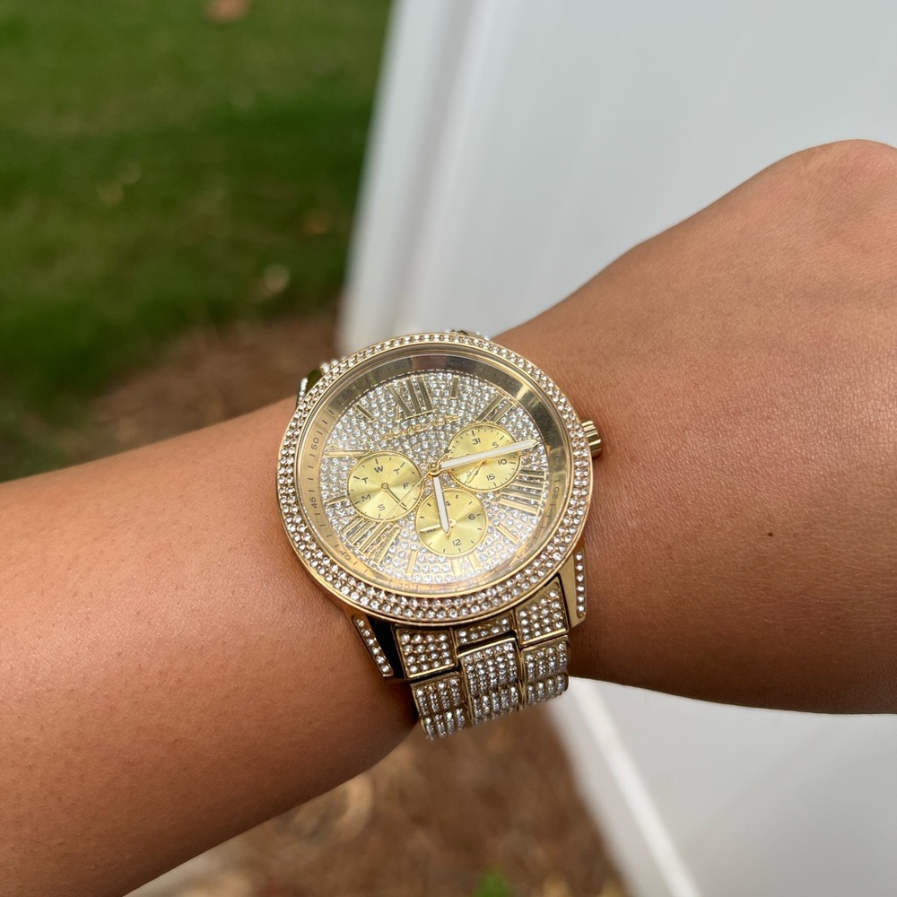 Michael Kors Gold Ritz Watch - Picture 6 of 14